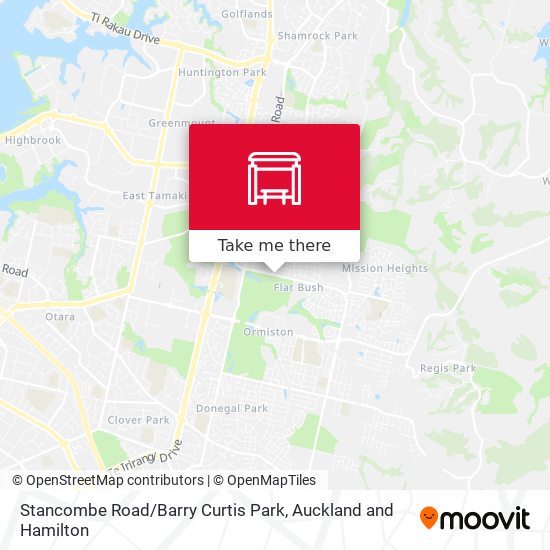 Stancombe Road / Barry Curtis Park map