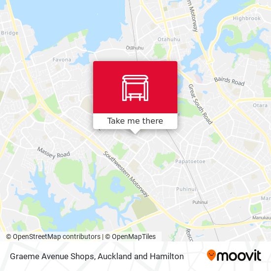 Graeme Avenue Shops map