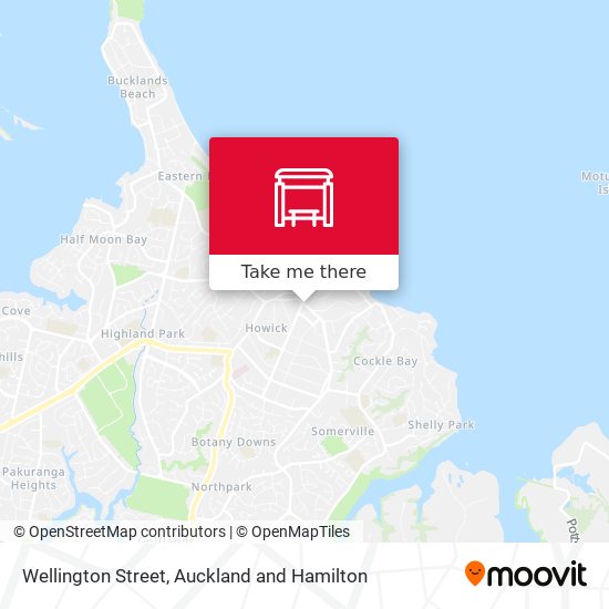 Wellington Street map