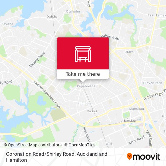 Coronation Road/Shirley Road地图