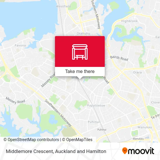 Middlemore Crescent map