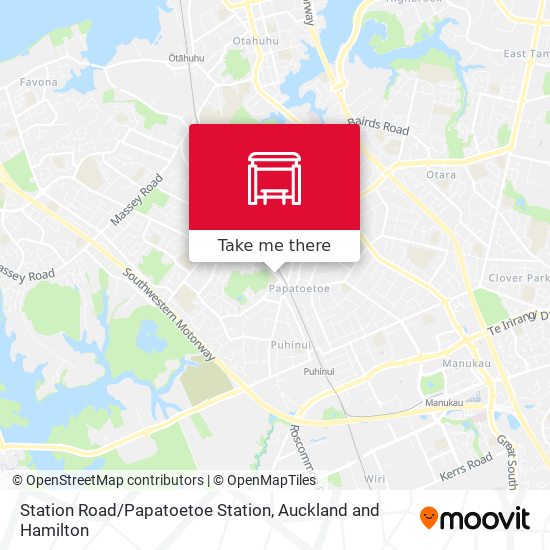 Station Road / Papatoetoe Station地图