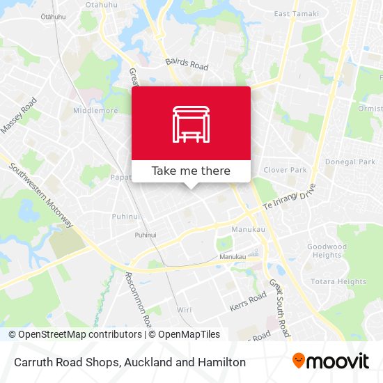 Carruth Road Shops map