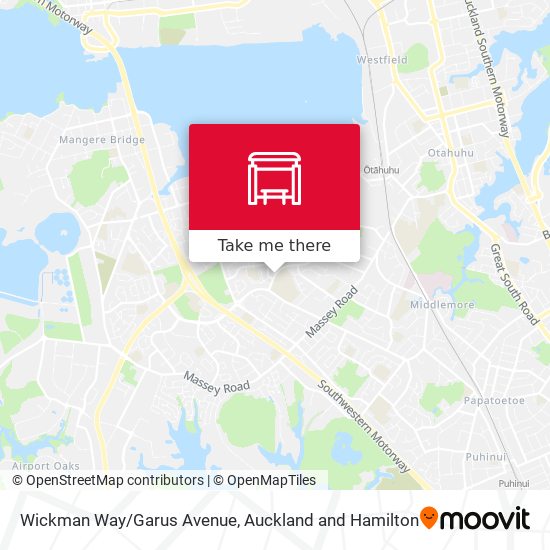 Wickman Way/Garus Avenue map