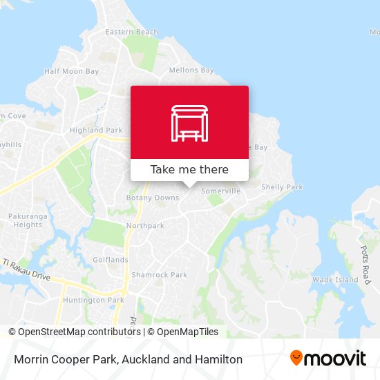 Morrin Cooper Park map