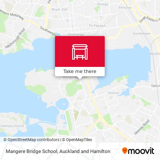 Mangere Bridge School地图