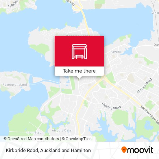 Kirkbride Road map