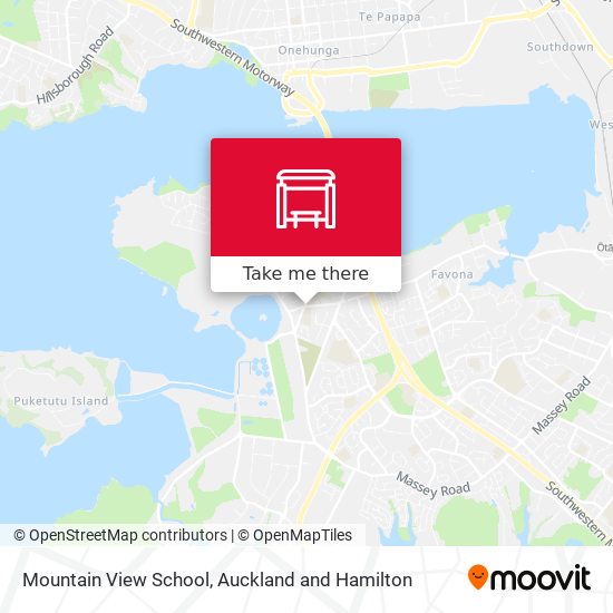 Mountain View School map