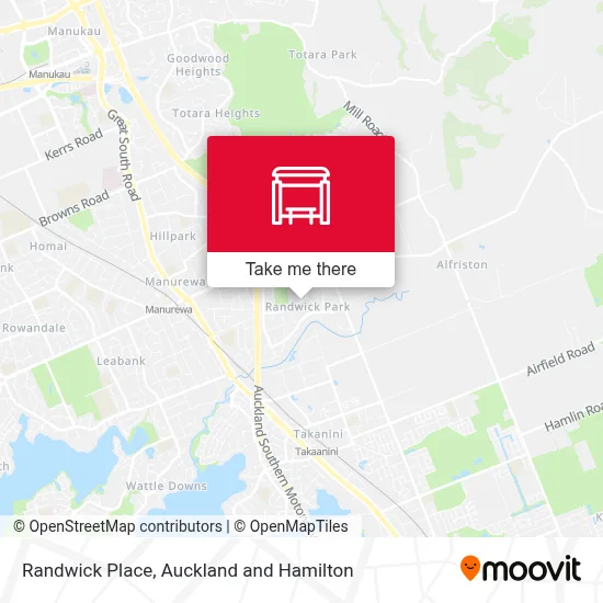 Randwick Place map