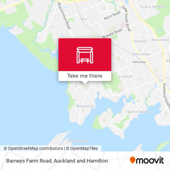 Barneys Farm Road map