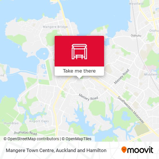 Mangere Town Centre Map How To Get To Mangere Town Centre In Mangere Central By Bus Or Train?