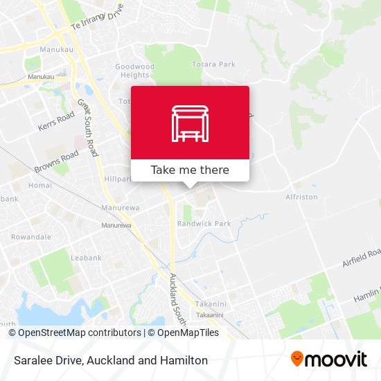 Saralee Drive map