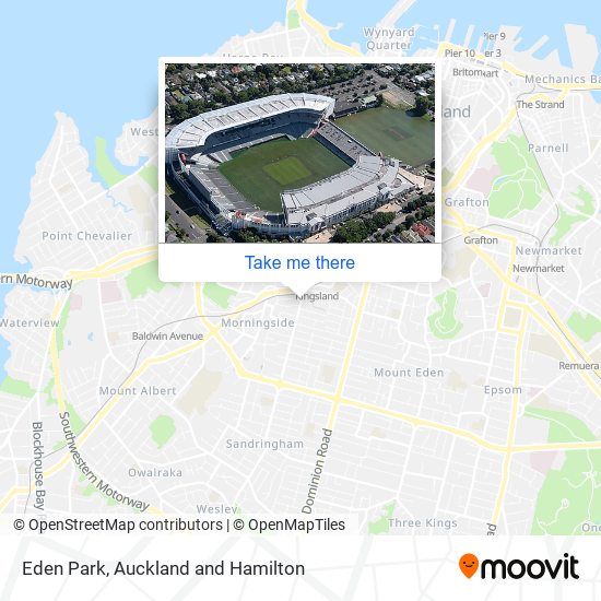 Eden Park map