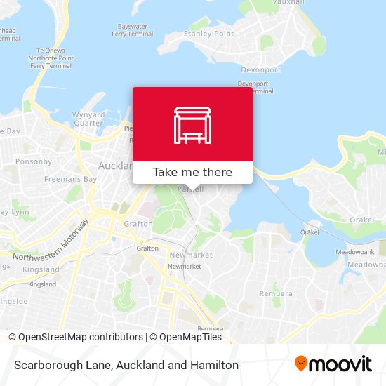 Scarborough Lane map