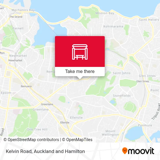 Kelvin Road map