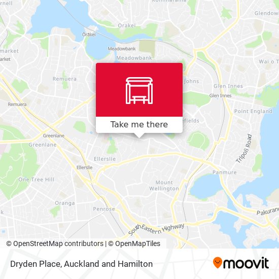 Dryden Place map