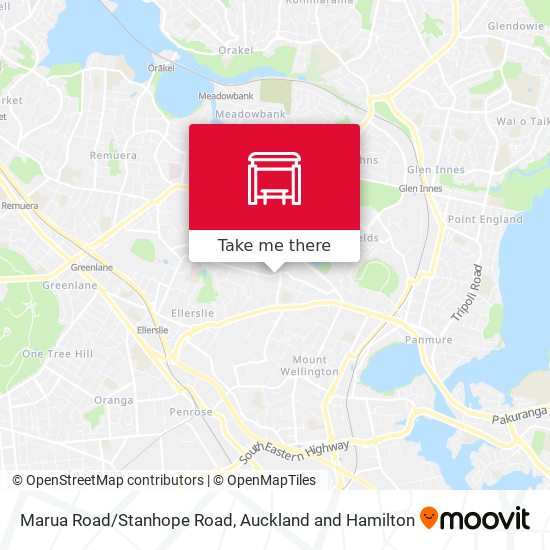 Marua Road/Stanhope Road map