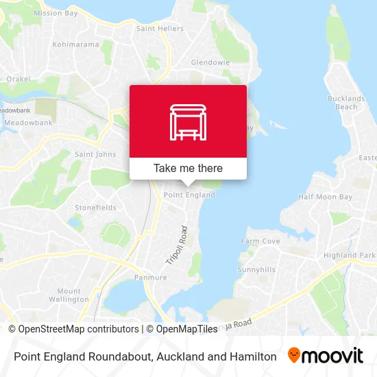 Point England Roundabout map