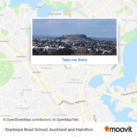 Stanhope Road School map