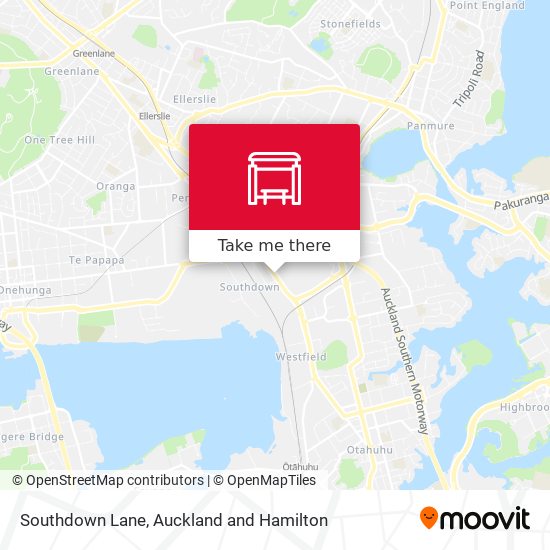 Southdown Lane map