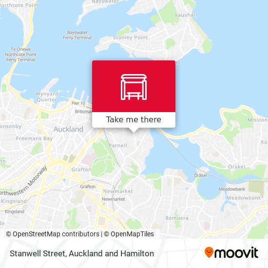 Stanwell Street map