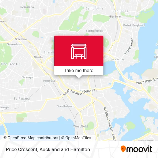 Price Crescent map