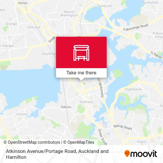 Atkinson Avenue/Portage Road map
