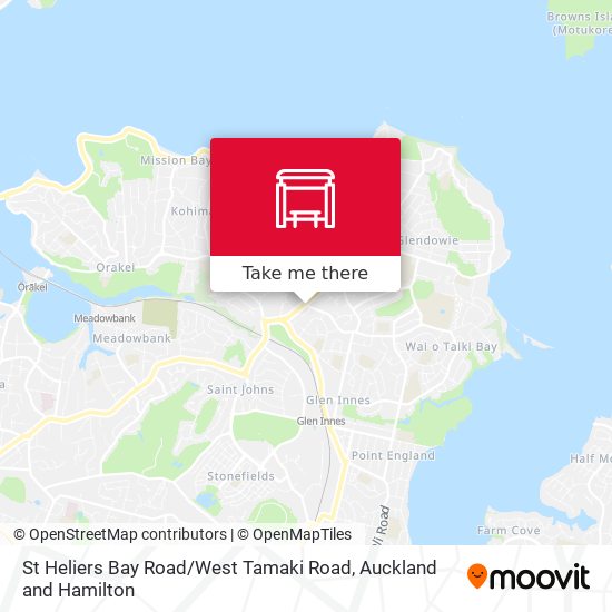 St Heliers Bay Road / West Tamaki Road地图