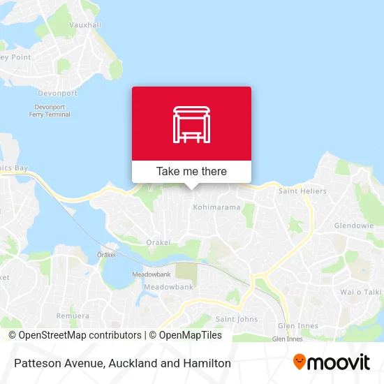Patteson Avenue map