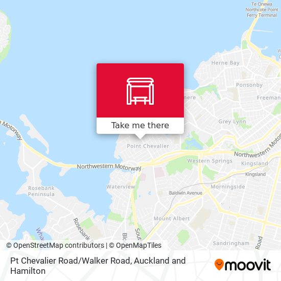 Pt Chevalier Road/Walker Road map