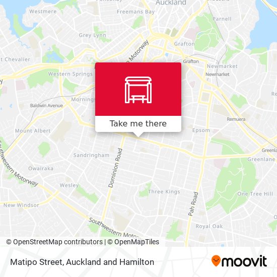Matipo Street map