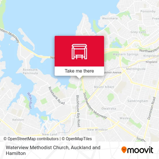 Waterview Methodist Church map
