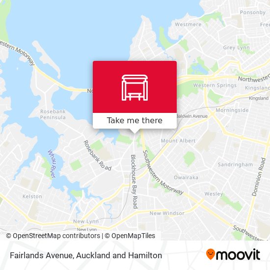 Fairlands Avenue map