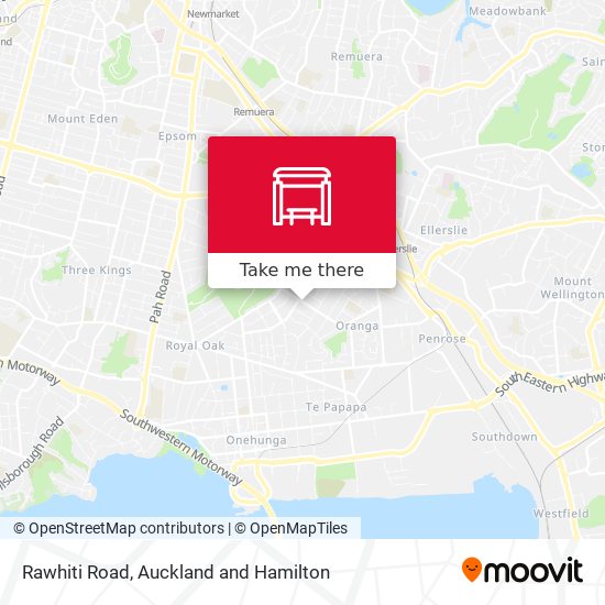 Rawhiti Road map