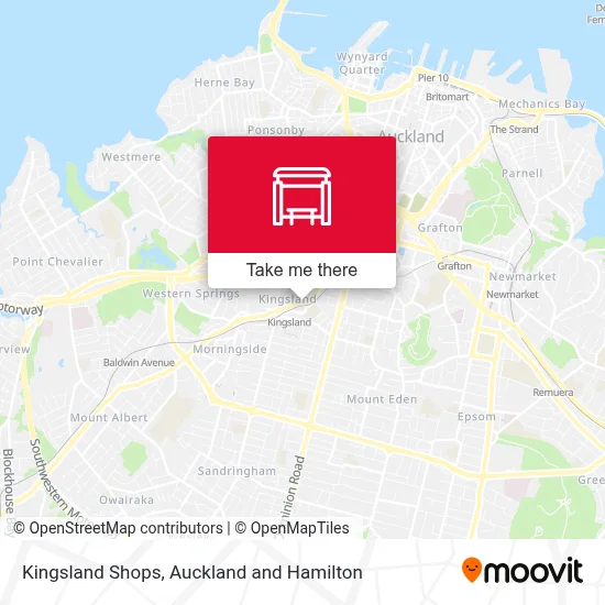 Kingsland Shops map