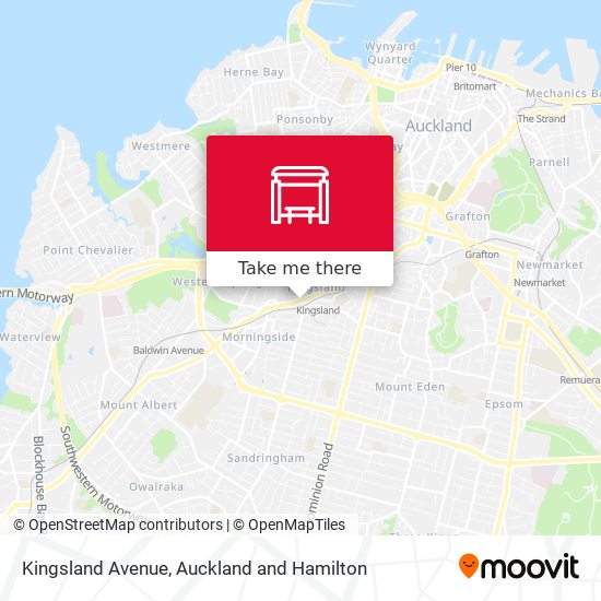 Kingsland Avenue map