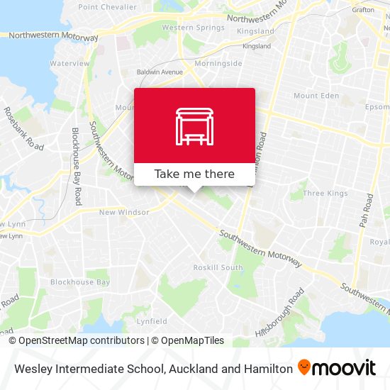 Wesley Intermediate School map
