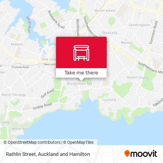 Rathlin Street map