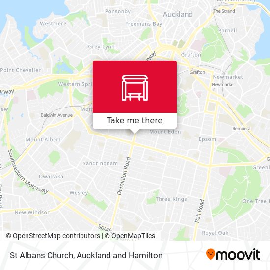 St Albans Church map