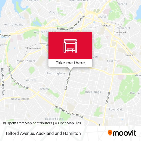 Telford Avenue map