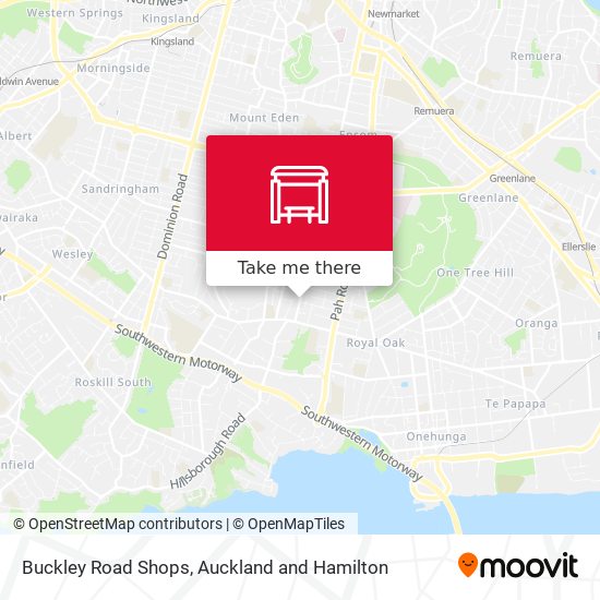 Buckley Road Shops map