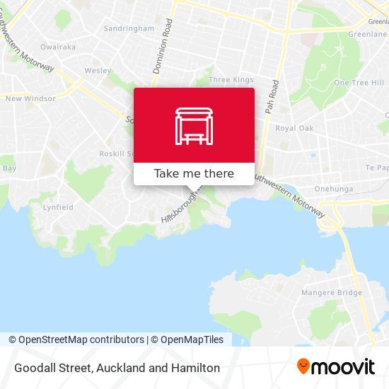 Goodall Street map