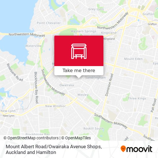 Mount Albert Road / Owairaka Avenue Shops map
