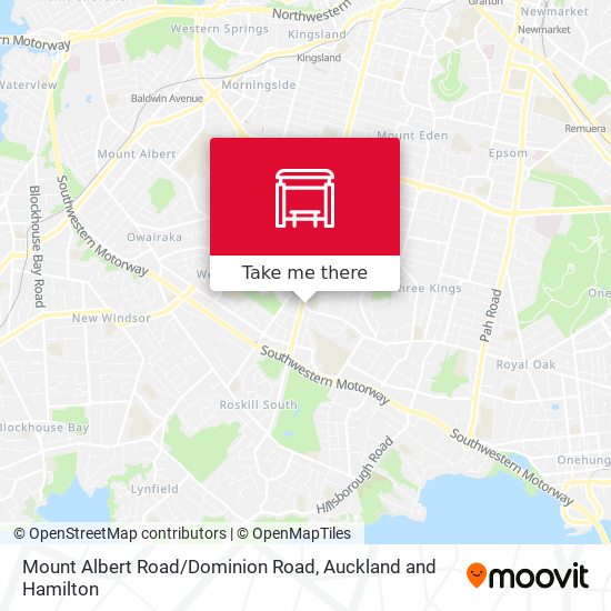 Mount Albert Road / Dominion Road地图