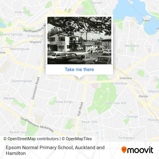 Epsom Normal Primary School map