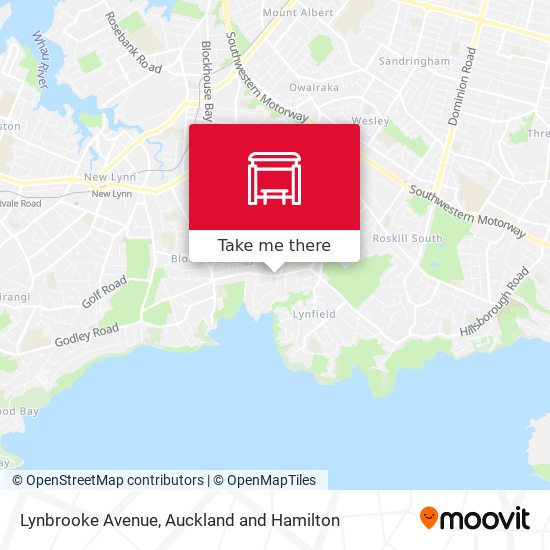 Lynbrooke Avenue map