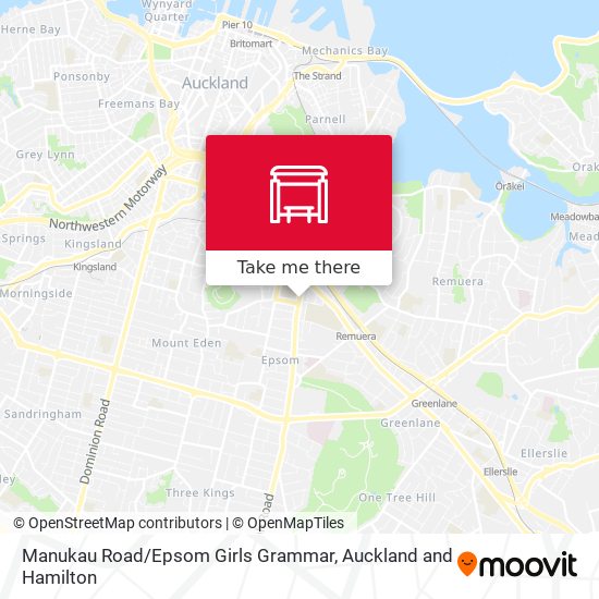 Manukau Road / Epsom Girls Grammar stop Routes, Schedules, and Fares