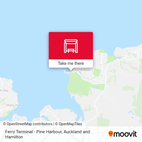 Ferry Terminal - Pine Harbour map
