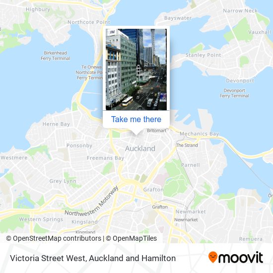 Victoria Street West地图