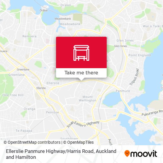 Ellerslie Panmure Highway / Harris Road map